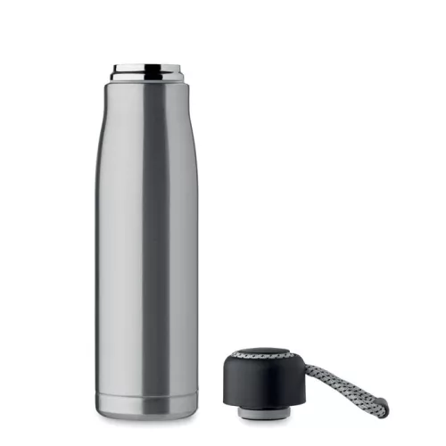 Duplafalú palack 500 ml (Matt Ezüst)