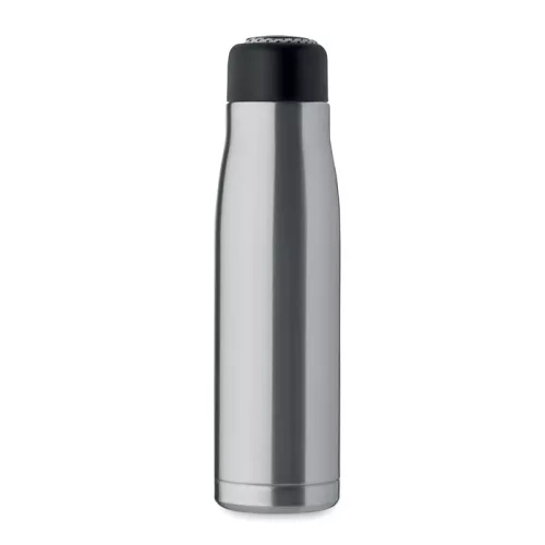 Duplafalú palack 500 ml (Matt Ezüst)