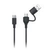 Vezeték nélkül töltő powerbank (Bordó)