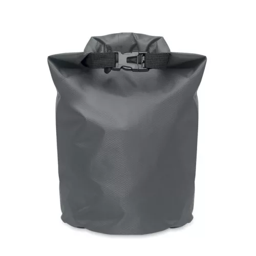 Vízálló táska 210T RPET 5 l (Kőszürke)