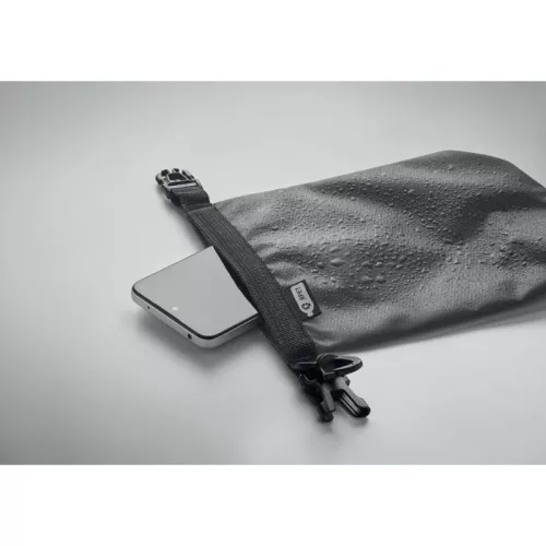 Vízálló táska 210T RPET 1,5 l (Kőszürke)