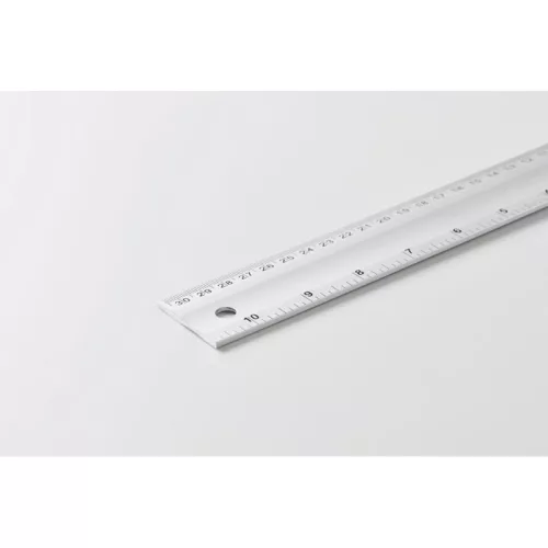 Alum. vízmérték vonalzó 30 cm