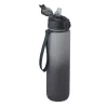 RPET sportkulacs 1 liter (Fekete)