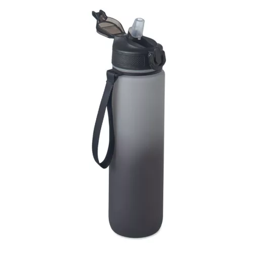 RPET sportkulacs 1 liter (Fekete)