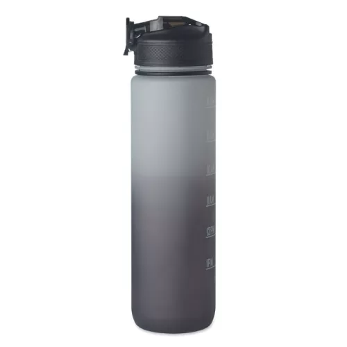 RPET sportkulacs 1 liter (Fekete)