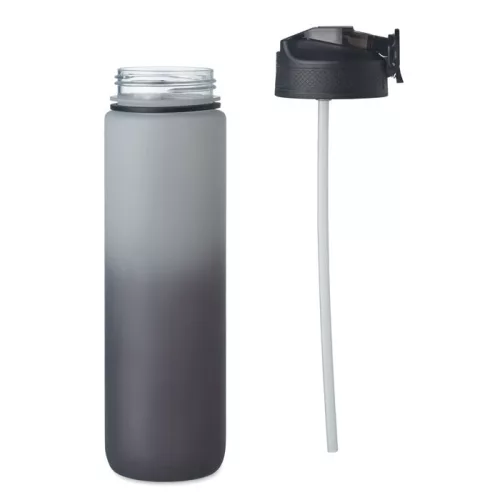 RPET sportkulacs 1 liter (Fekete)