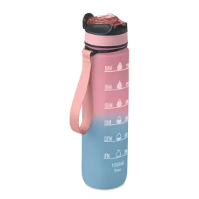 RPET sportkulacs 1 liter (Babarózsaszín)