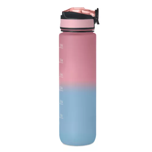RPET sportkulacs 1 liter (Babarózsaszín)
