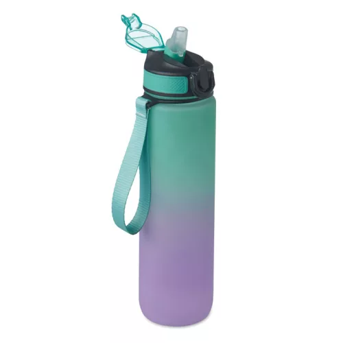 RPET sportkulacs 1 liter (Türkiz)