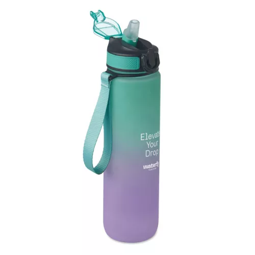 RPET sportkulacs 1 liter (Türkiz)