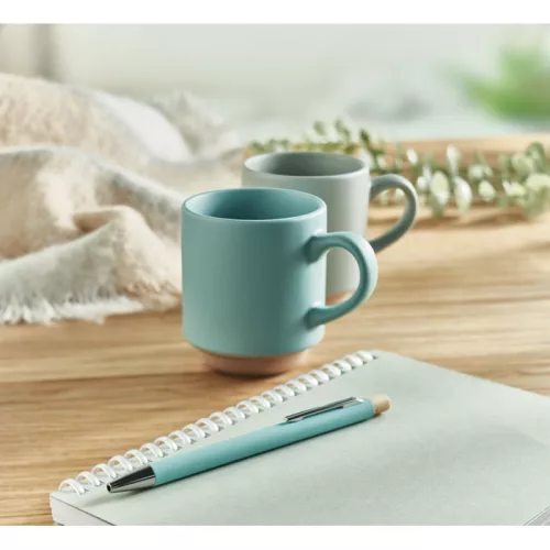 Kerámia rakásolh. bögre 170 ml (Petrolkék)