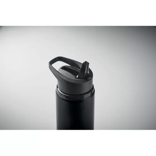 Szimplafalú palack 500 ml (Fekete)
