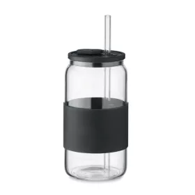 Boroszilikát pohár 550 ml (Fekete)