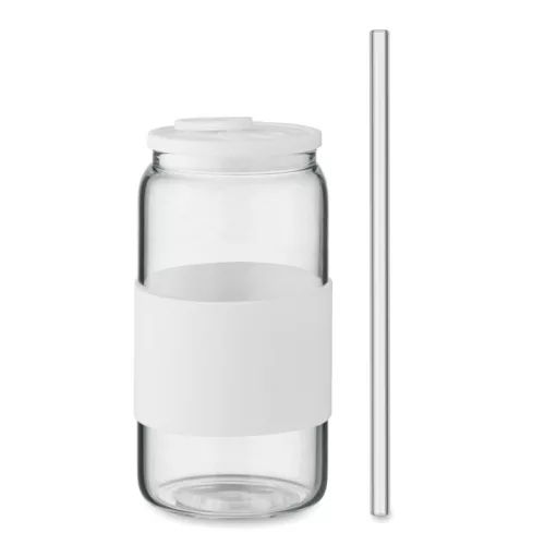 Boroszilikát pohár 550 ml (Fehér)