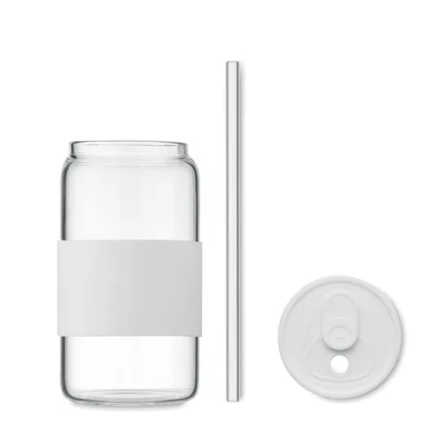Boroszilikát pohár 550 ml (Fehér)
