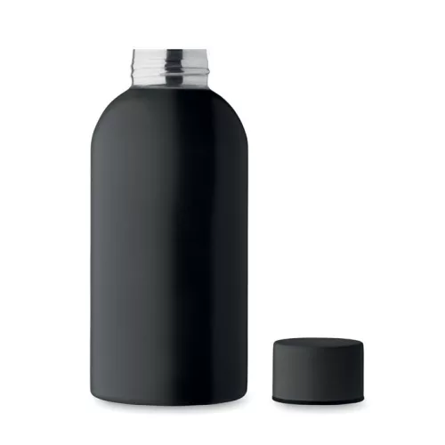Szimplafalú palack 500 ml (Fekete)