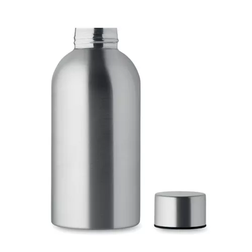 Szimplafalú palack 500 ml (Matt Ezüst)