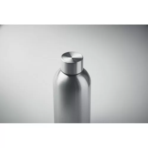Szimplafalú palack 500 ml (Matt Ezüst)