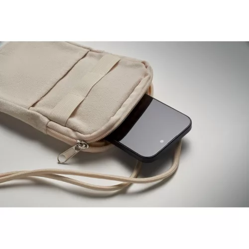 Keresztpántos telefon tartó (Bézs)