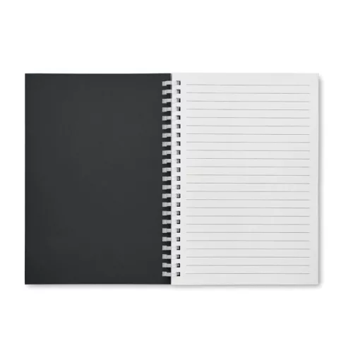 A5 újrahaszn. karton notesz (Fekete)