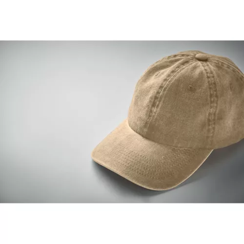 6 paneles baseball sapka 265 g (Khaki)