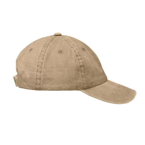 6 paneles baseball sapka 265 g (Khaki)