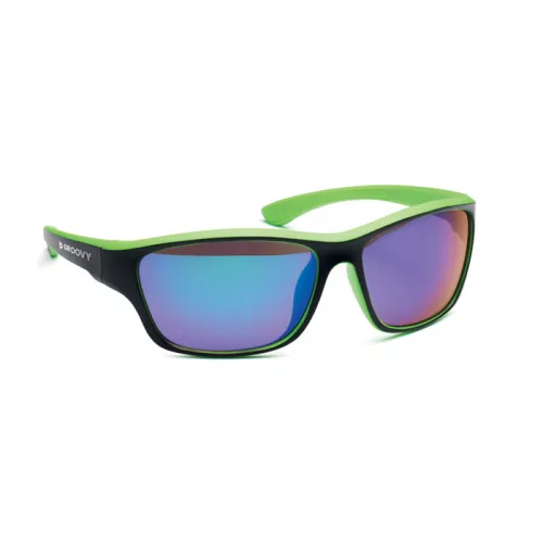 Tükrös sport napszemüveg UV400 (Lime)