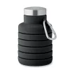 Összecsukható kulacs 500 ml (Fekete)