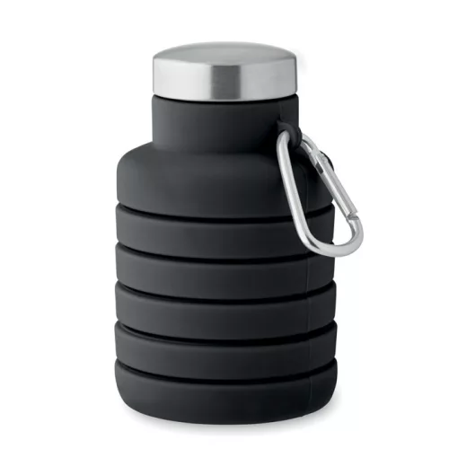 Összecsukható kulacs 500 ml (Fekete)
