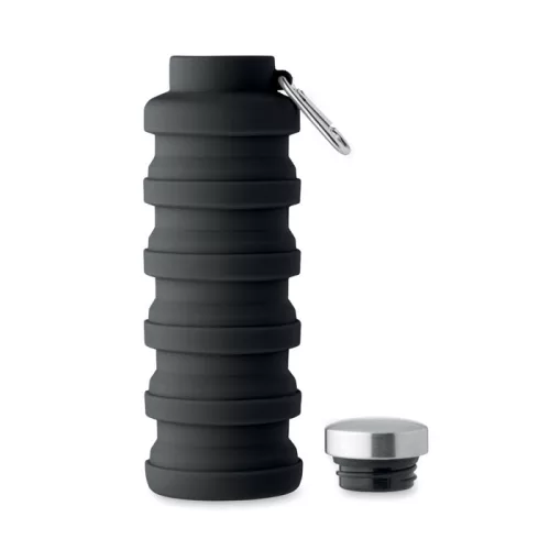 Összecsukható kulacs 500 ml (Fekete)