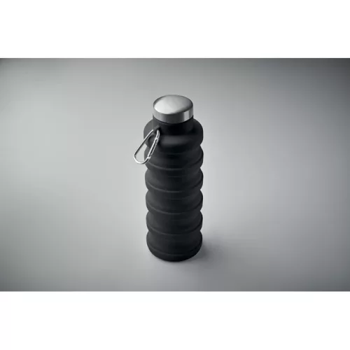 Összecsukható kulacs 500 ml (Fekete)