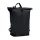 Rolltop hátizsák 390 g/m² (Fekete)