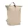 Rolltop hátizsák 390 g/m² (Bézs)