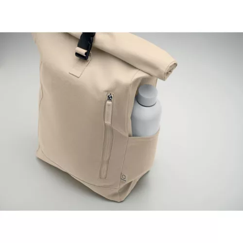 Rolltop hátizsák 390 g/m² (Bézs)