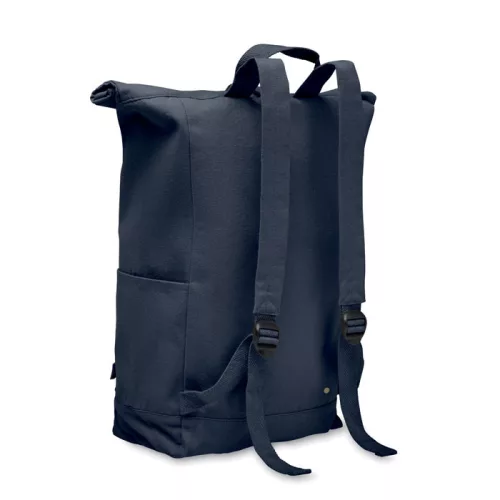 Rolltop hátizsák 390 g/m² (Francia Tengerészkék)
