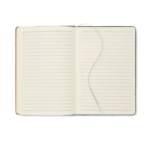 A5 RPET filc és parafa notesz (Kőszürke)