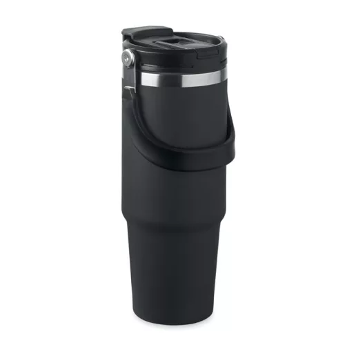 Duplafalú pohár 850 ml (Fekete)
