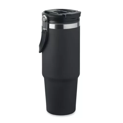 Duplafalú pohár 850 ml (Fekete)