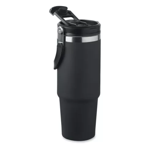 Duplafalú pohár 850 ml (Fekete)