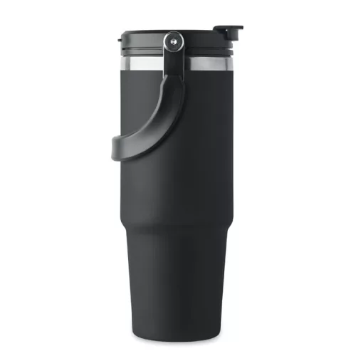 Duplafalú pohár 850 ml (Fekete)