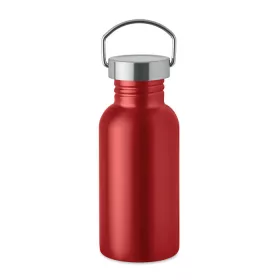 Szimplafalú palack 500 ml (Piros)