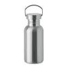 Szimplafalú palack 500 ml (Matt Ezüst)