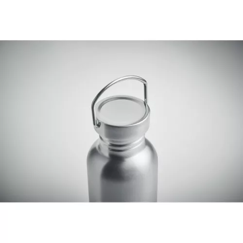 Szimplafalú palack 500 ml (Matt Ezüst)