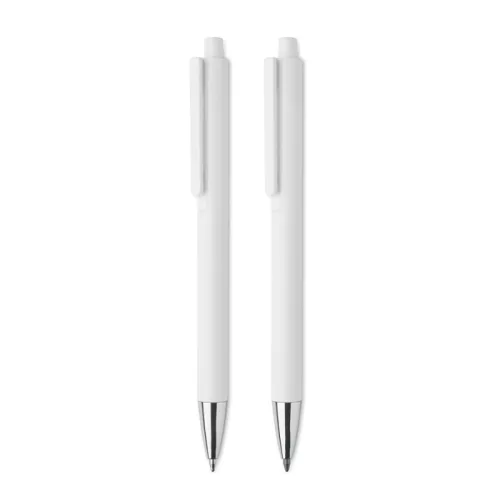 Újrah. alumínium tollkészlet (Fehér)