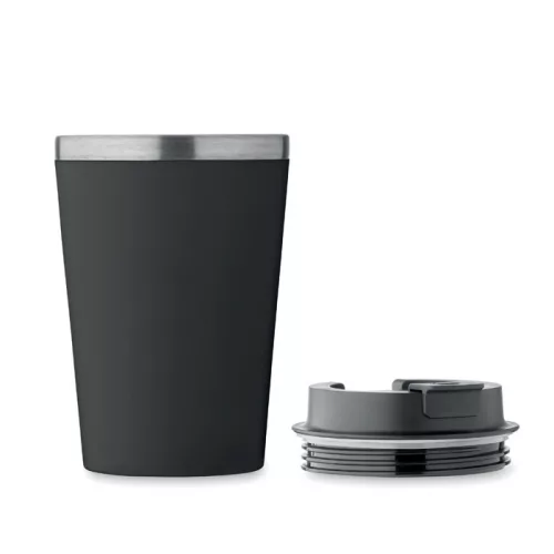 Pohár kerámia bevonattal 350ml (Fekete)