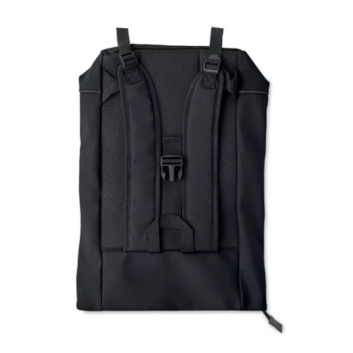 15 colos laptop PU hátizsák (Fekete)