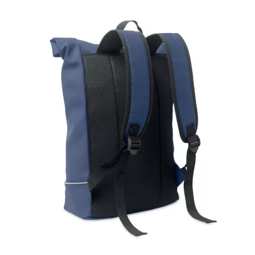 15 colos laptop PU hátizsák (Kék)