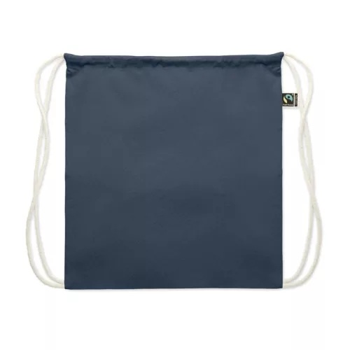 Fairtrade zsinóros táska 180 g (Kék)