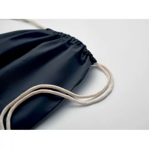 Fairtrade zsinóros táska 180 g (Kék)