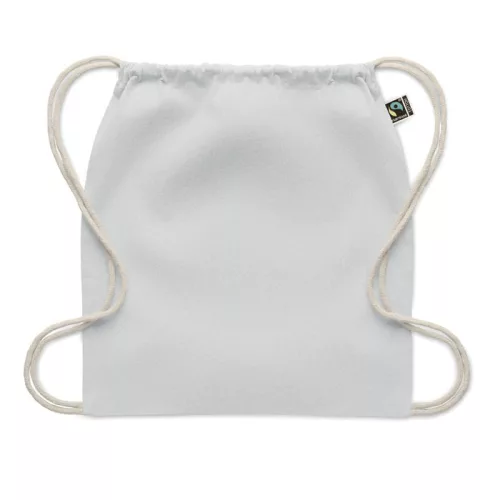 Fairtrade zsinóros táska 180 g (Fehér)